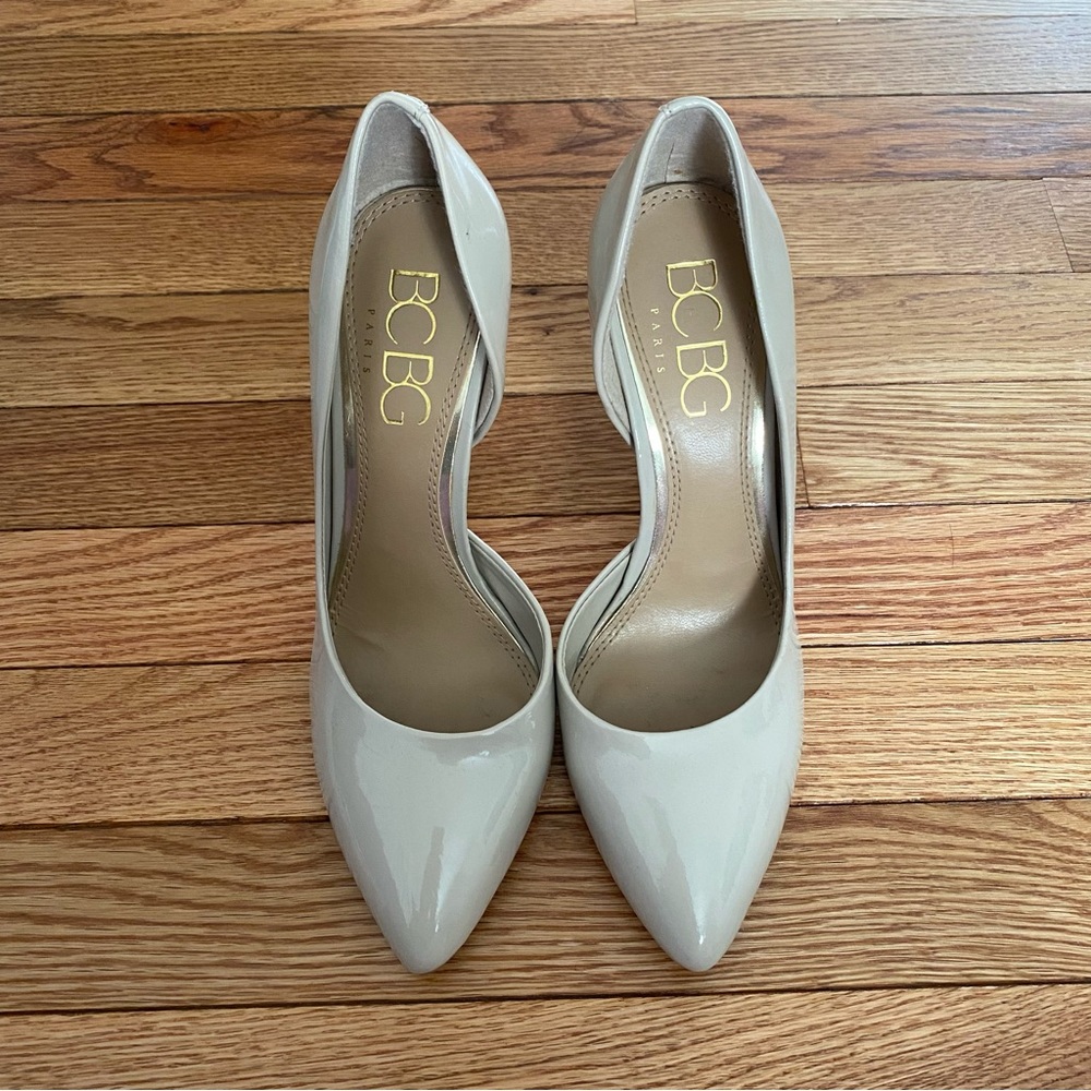 BCBG Nude Heels